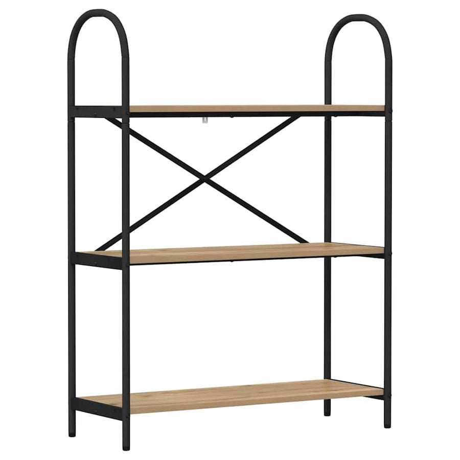 Boekenkast Artisan Eiken 80 x 30 x 109 cm Bewerkt hout