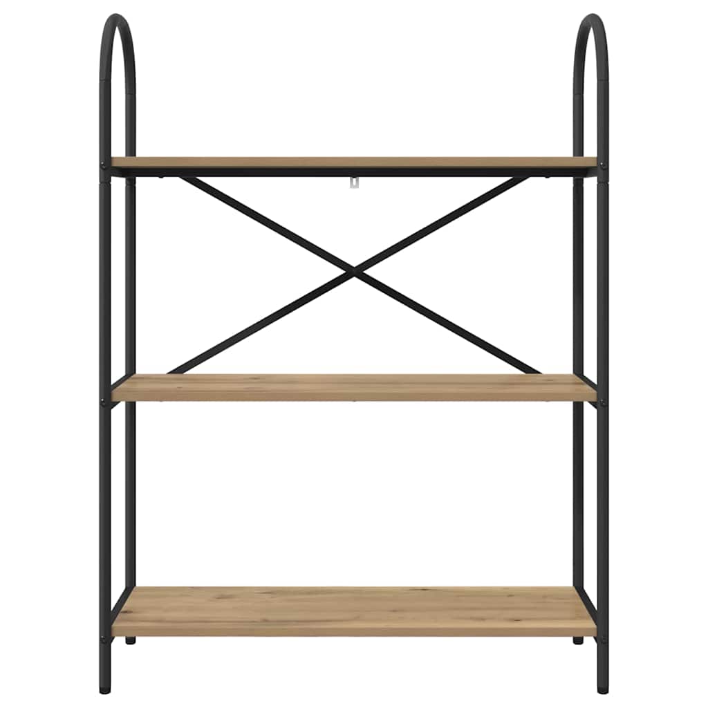 Boekenkast Artisan Eiken 80 x 30 x 109 cm Bewerkt hout