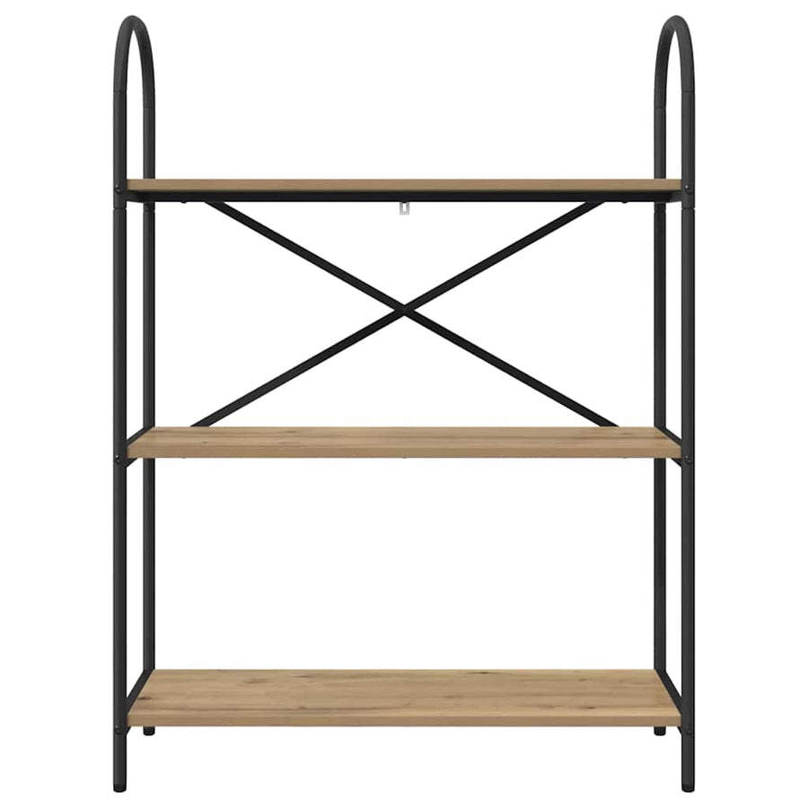 Boekenkast Artisan Eiken 80 x 30 x 109 cm Bewerkt hout