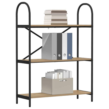Boekenkast Artisan Eiken 80 x 30 x 109 cm Bewerkt hout