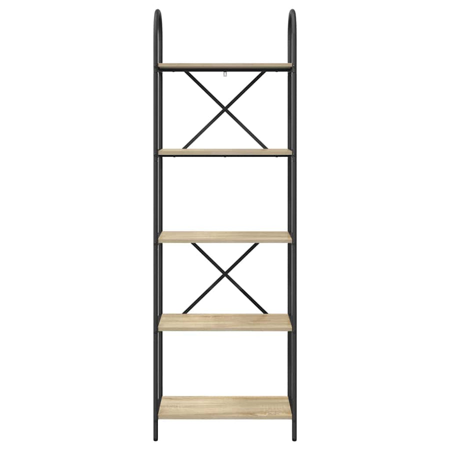 Boekenkast Sonoma eiken 60 x 30 x 183 cm Bewerkt hout