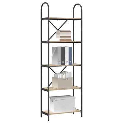 Boekenkast Sonoma eiken 60 x 30 x 183 cm Bewerkt hout