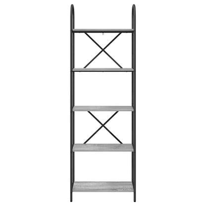 Boekenkast Grijs Sonoma 60 x 30 x 183 cm Bewerkt hout