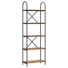 Boekenkast Oud hout 60 x 30 x 183 cm Bewerkt hout