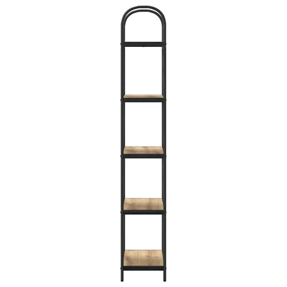 Boekenkast artisanaal eikenkleurig 60 x 30 x 183 cm