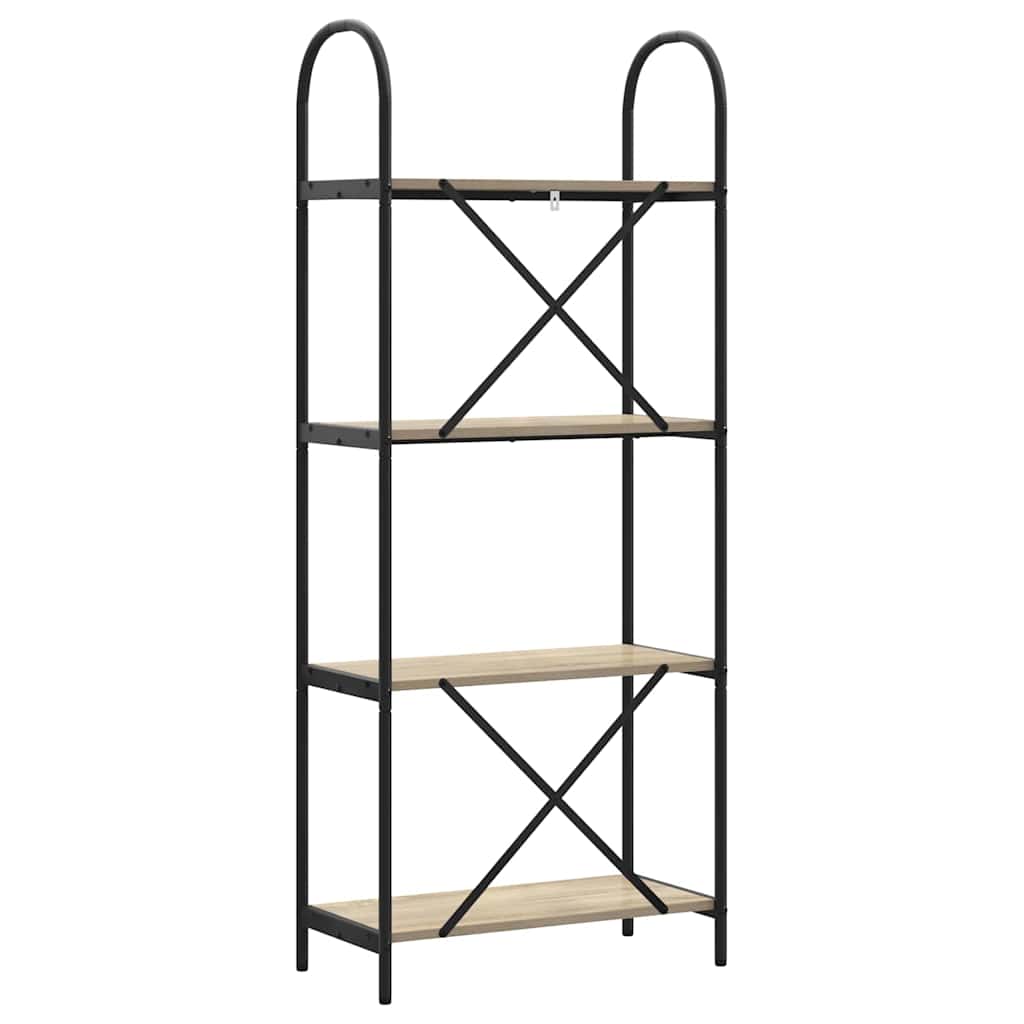 Boekenkast Sonoma eiken 60 x 30 x 146 cm Bewerkt hout