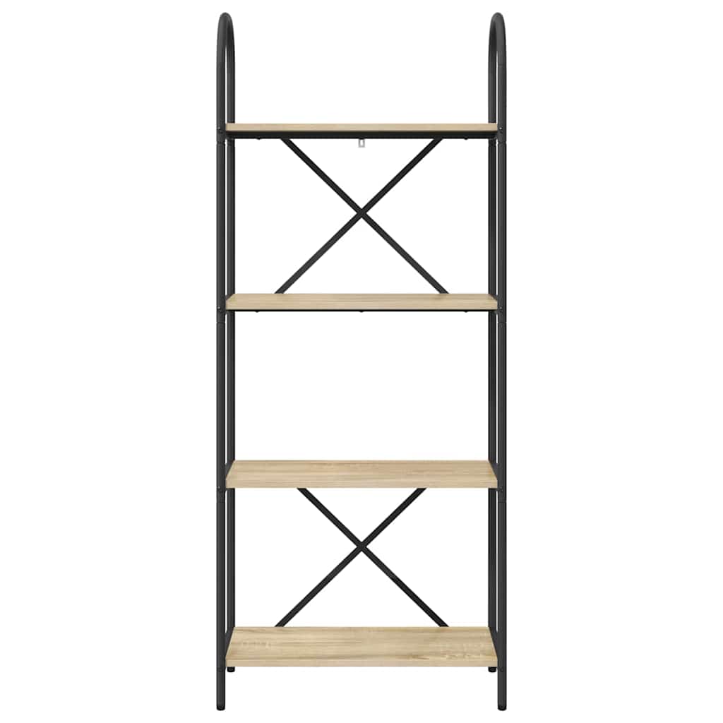 Boekenkast Sonoma eiken 60 x 30 x 146 cm Bewerkt hout