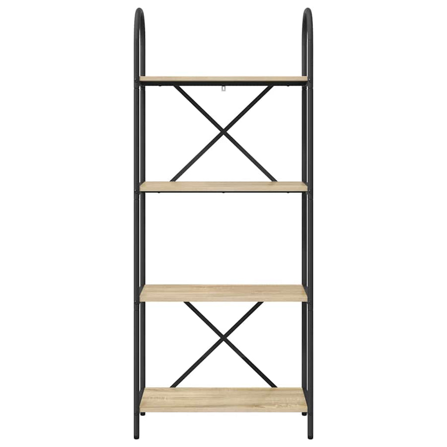 Boekenkast Sonoma eiken 60 x 30 x 146 cm Bewerkt hout