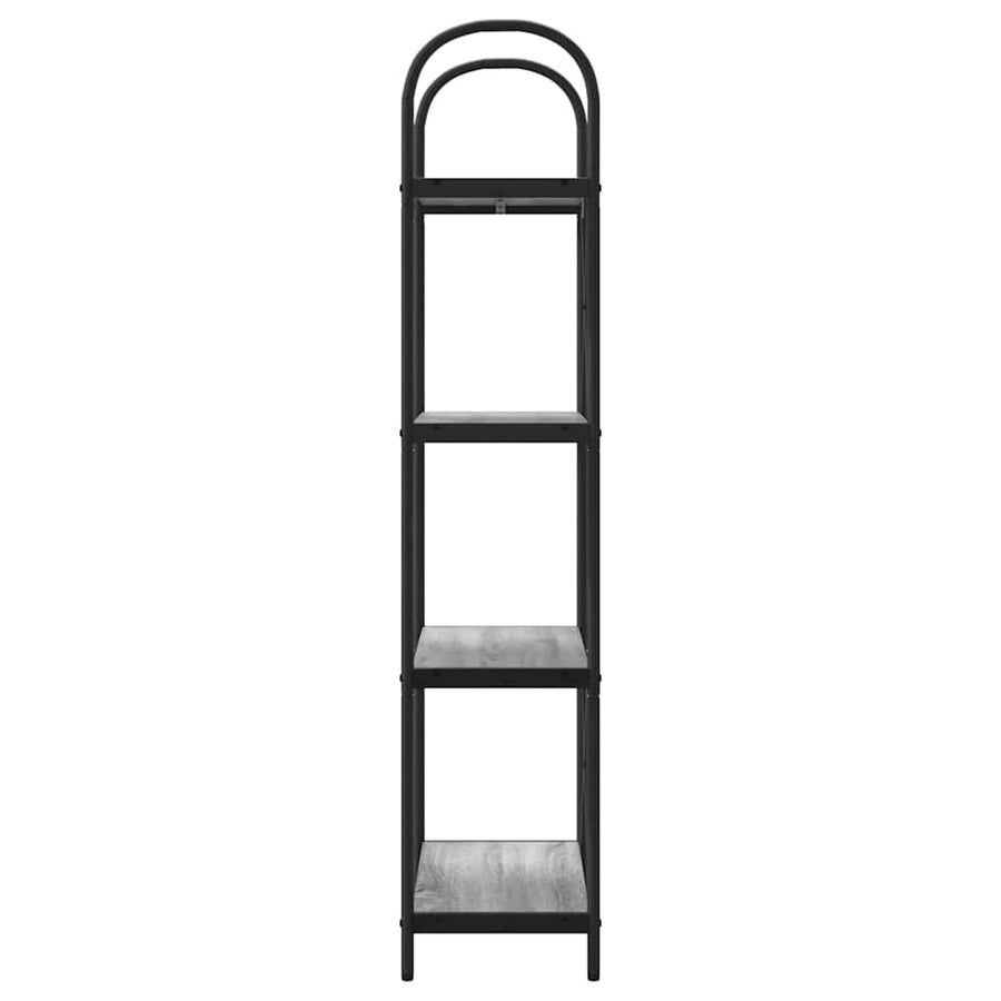 Boekenkast Grijs Sonoma 60 x 30 x 146 cm Bewerkt hout