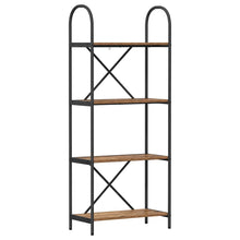 Boekenkast Oud hout 60 x 30 x 146 cm Bewerkt hout