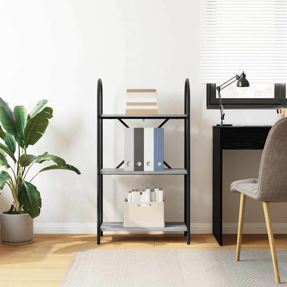 Boekenkast Grijs Sonoma 60 x 30 x 109 cm Bewerkt hout