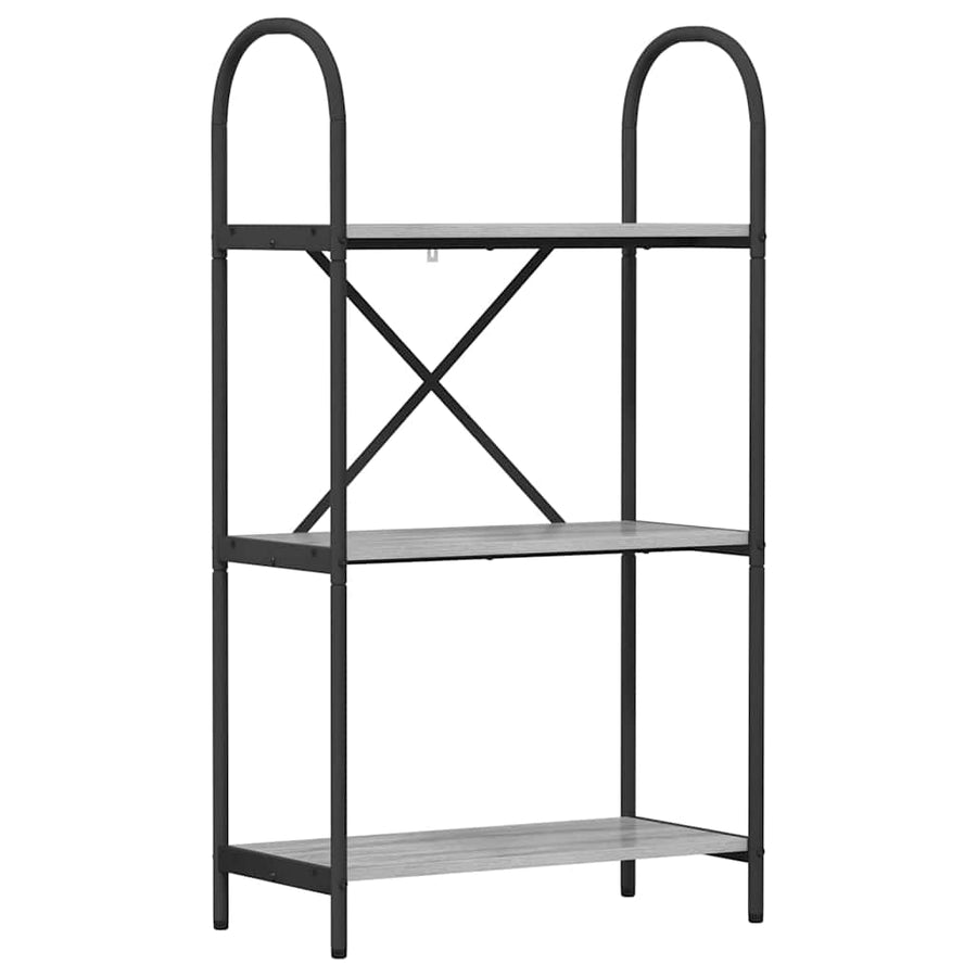 Boekenkast Grijs Sonoma 60 x 30 x 109 cm Bewerkt hout