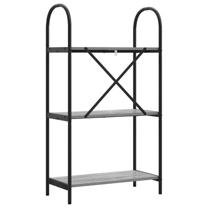 Boekenkast Grijs Sonoma 60 x 30 x 109 cm Bewerkt hout