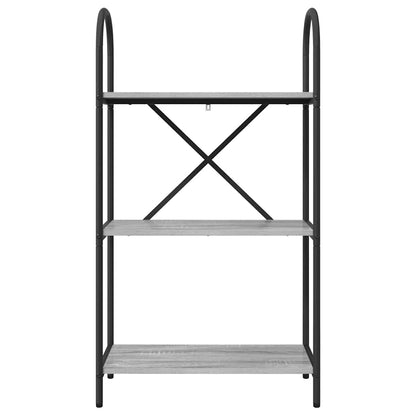 Boekenkast Grijs Sonoma 60 x 30 x 109 cm Bewerkt hout