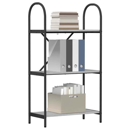 Boekenkast Grijs Sonoma 60 x 30 x 109 cm Bewerkt hout