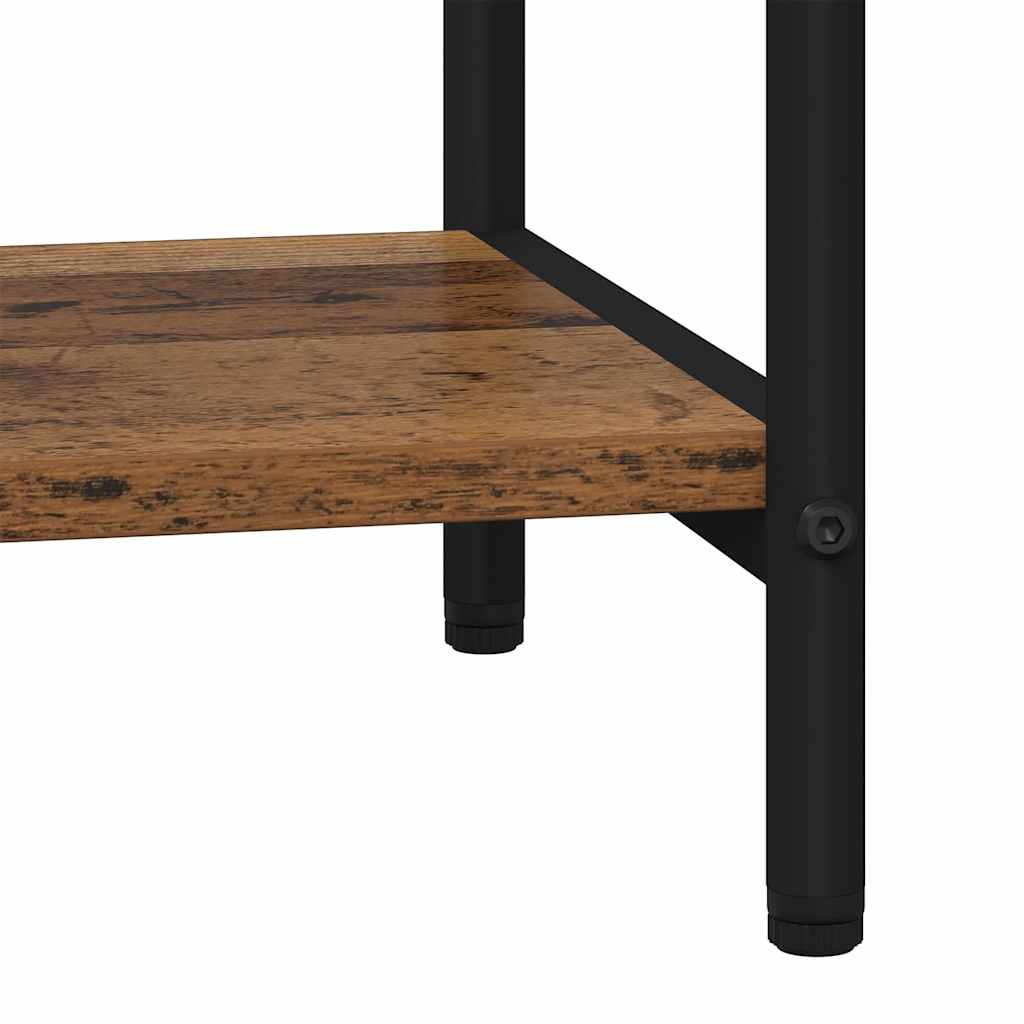 Boekenkast Oudhout 60 x 30 x 109 cm Bewerkt hout