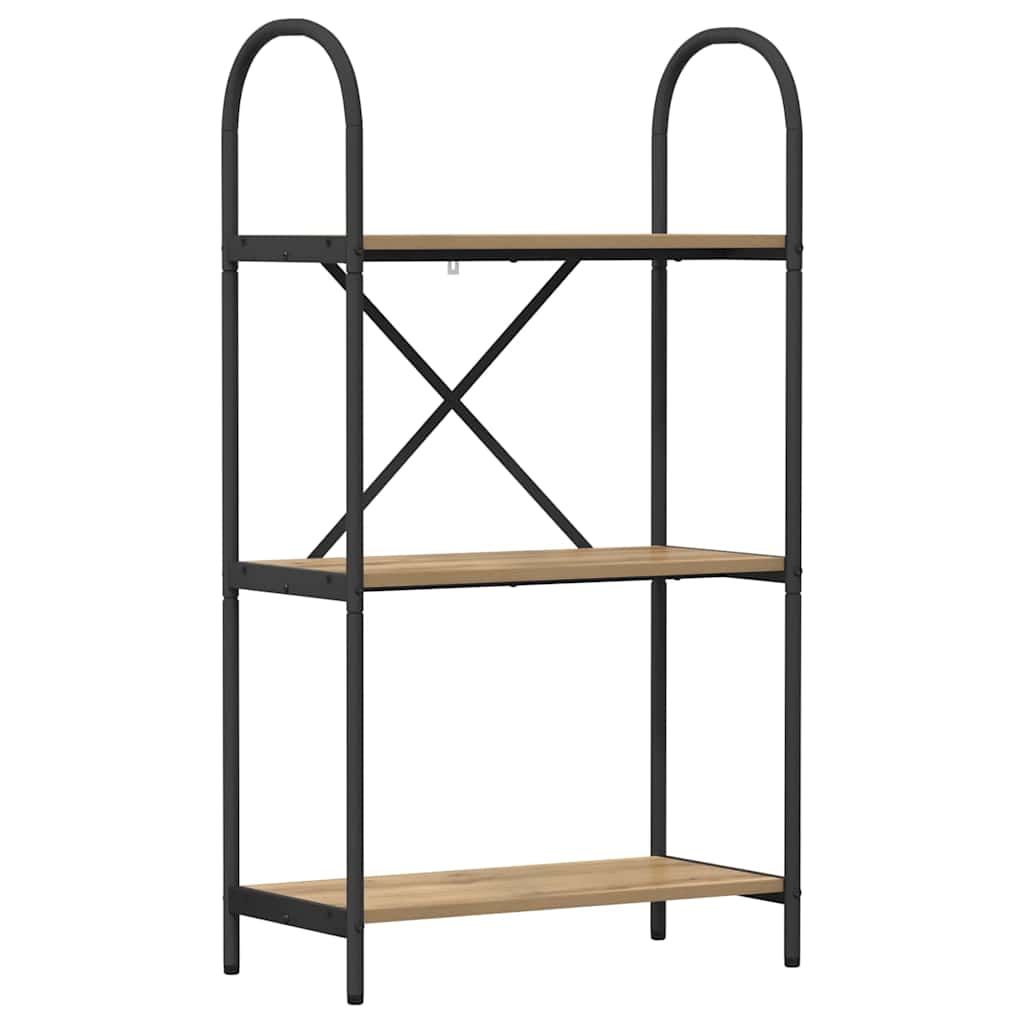 Boekenkast Artisan Eiken 60 x 30 x 109 cm Bewerkt hout