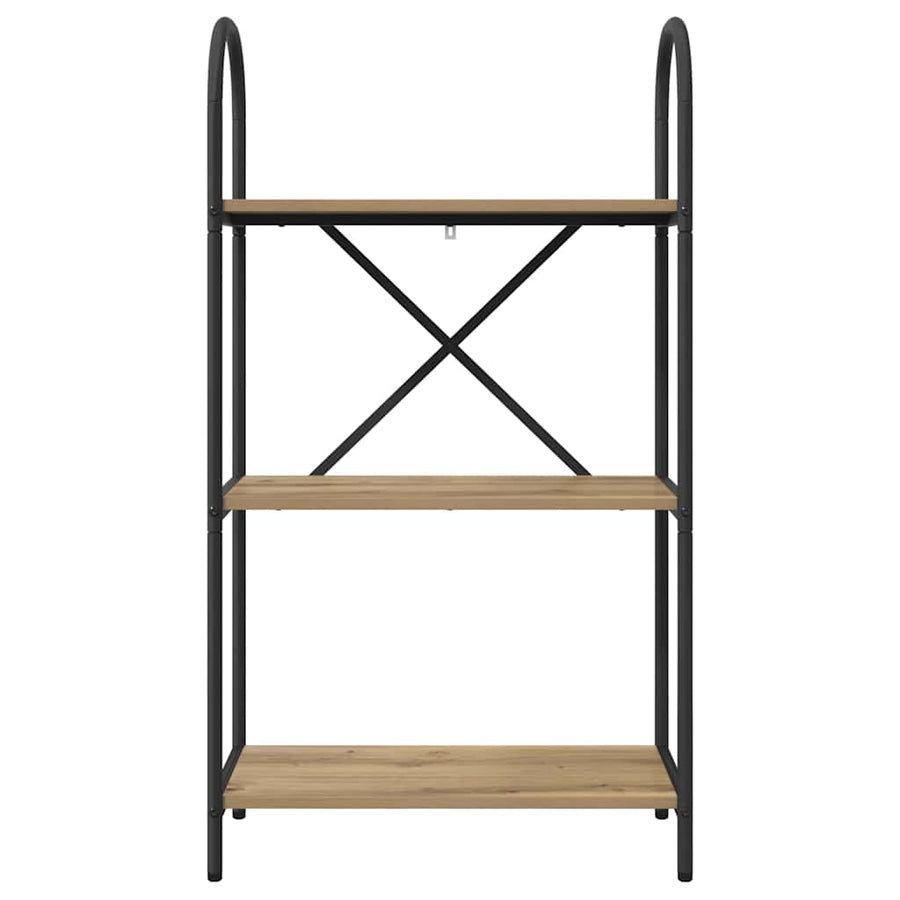 Boekenkast Artisan Eiken 60 x 30 x 109 cm Bewerkt hout