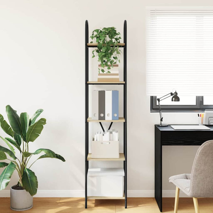 Boekenkast Sonoma Eiken 40 x 30 x 183 cm Bewerkt hout