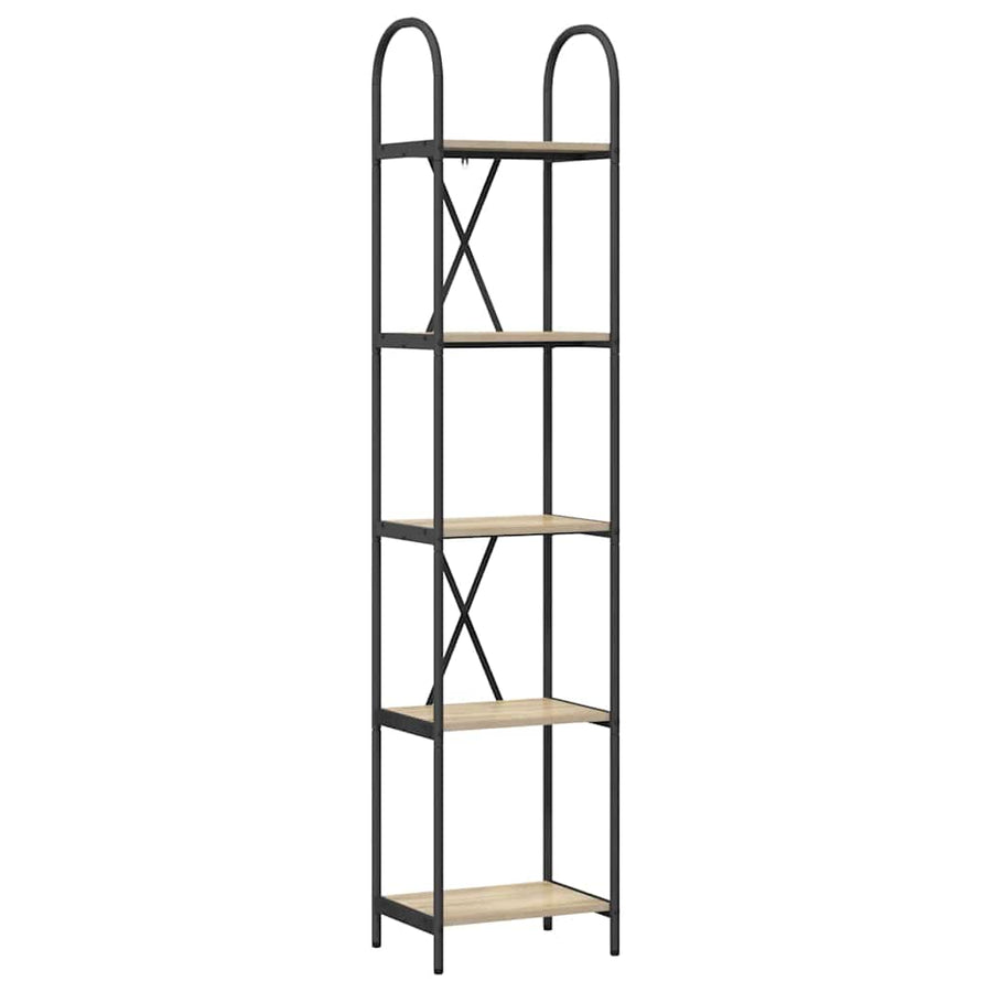 Boekenkast Sonoma Eiken 40 x 30 x 183 cm Bewerkt hout