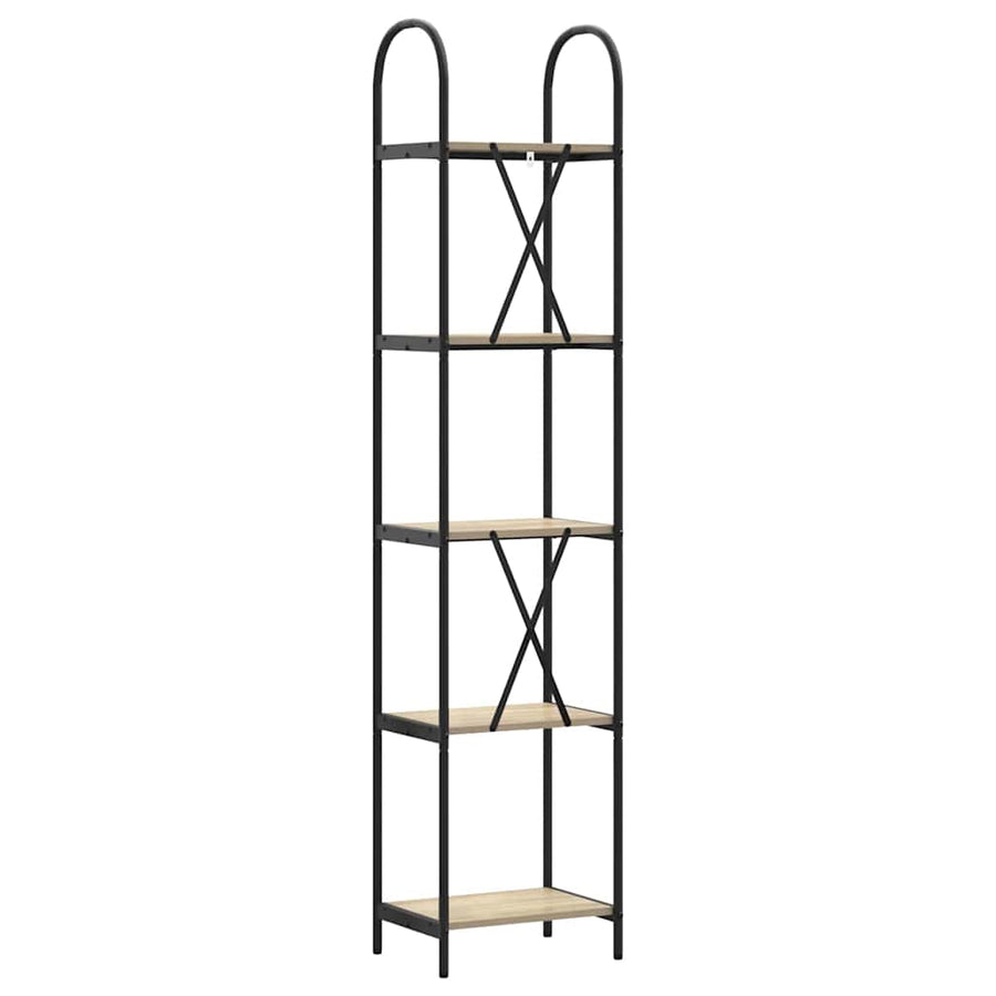 Boekenkast Sonoma Eiken 40 x 30 x 183 cm Bewerkt hout