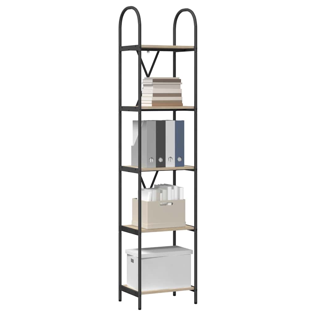 Boekenkast Sonoma Eiken 40 x 30 x 183 cm Bewerkt hout