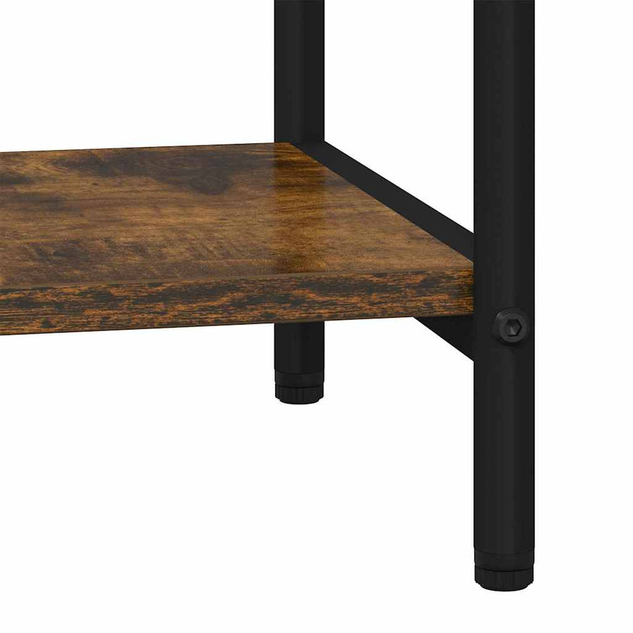 Boekenkast Gerookt eiken 40 x 30 x 183 cm Bewerkt hout