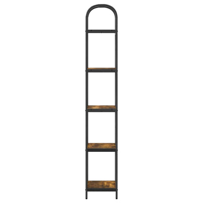 Boekenkast Gerookt eiken 40 x 30 x 183 cm Bewerkt hout