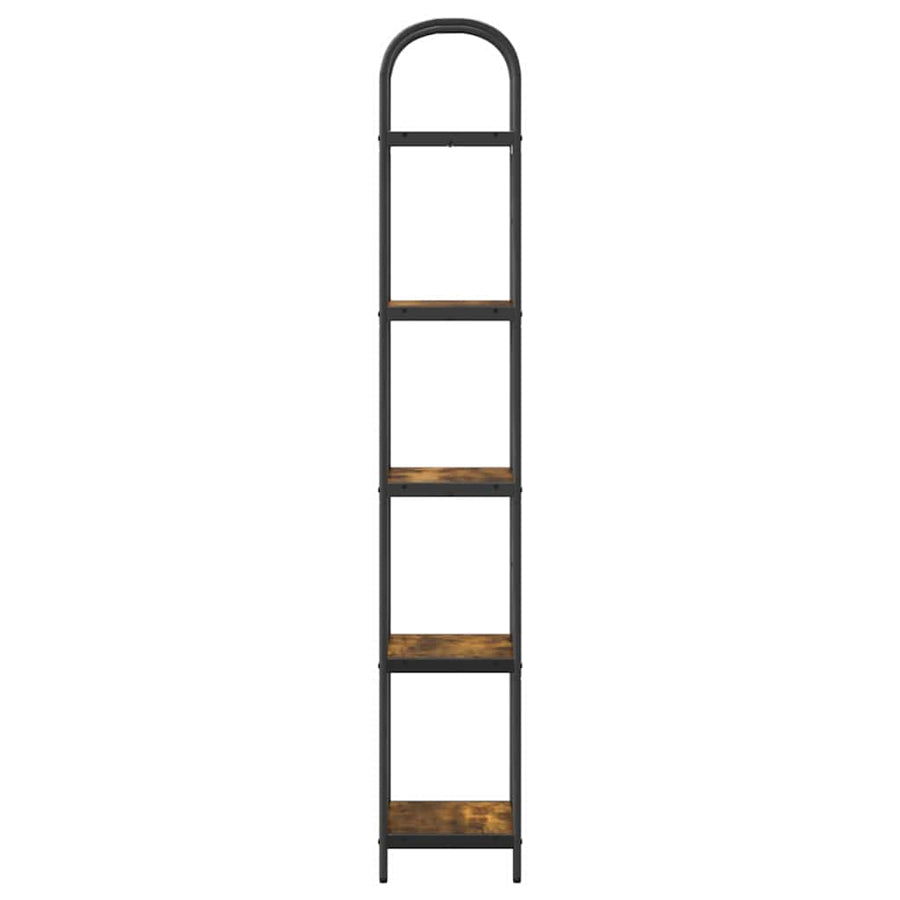 Boekenkast Gerookt eiken 40 x 30 x 183 cm Bewerkt hout