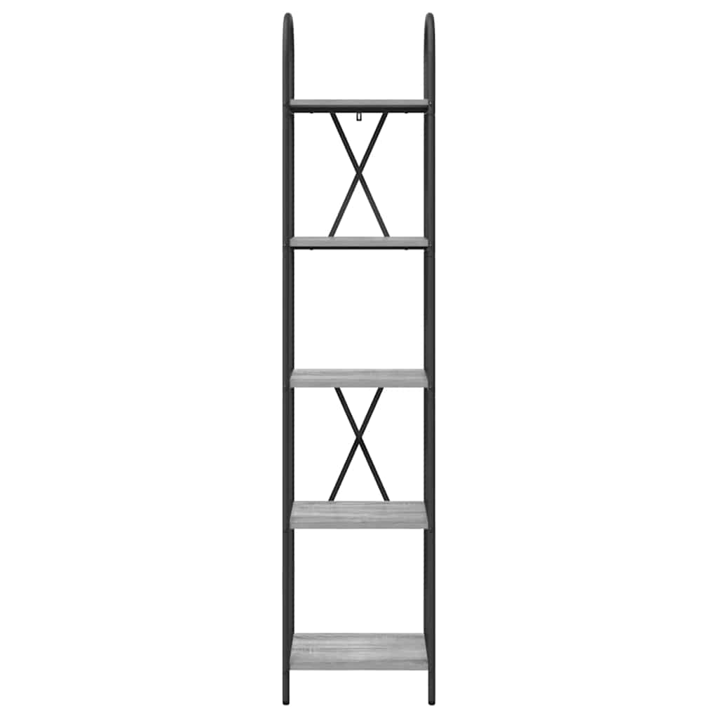 Boekenkast Grijs Sonoma 40 x 30 x 183 cm Bewerkt hout