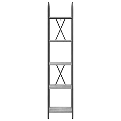 Boekenkast Grijs Sonoma 40 x 30 x 183 cm Bewerkt hout