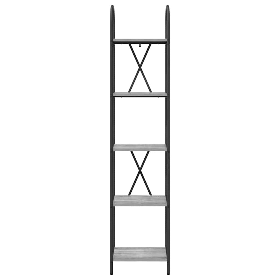 Boekenkast Grijs Sonoma 40 x 30 x 183 cm Bewerkt hout