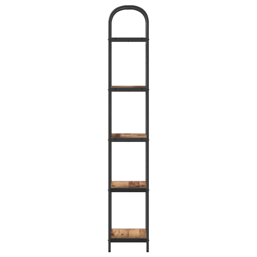 Boekenkast Oudhout 40 x 30 x 183 cm Bewerkt hout