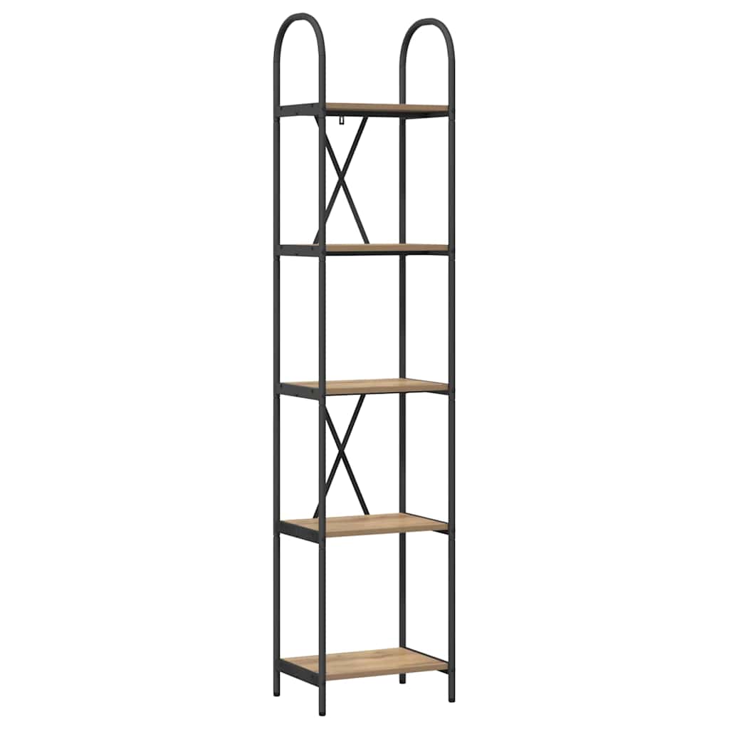 Boekenkast Artisan Eiken 40 x 30 x 183 cm Bewerkt hout