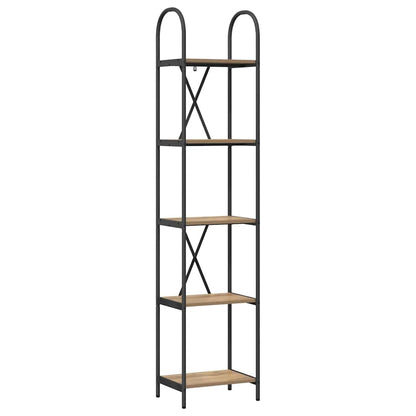 Boekenkast Artisan Eiken 40 x 30 x 183 cm Bewerkt hout