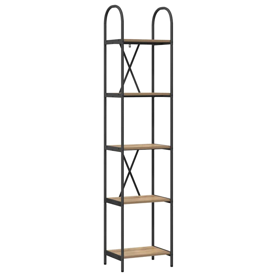 Boekenkast Artisan Eiken 40 x 30 x 183 cm Bewerkt hout