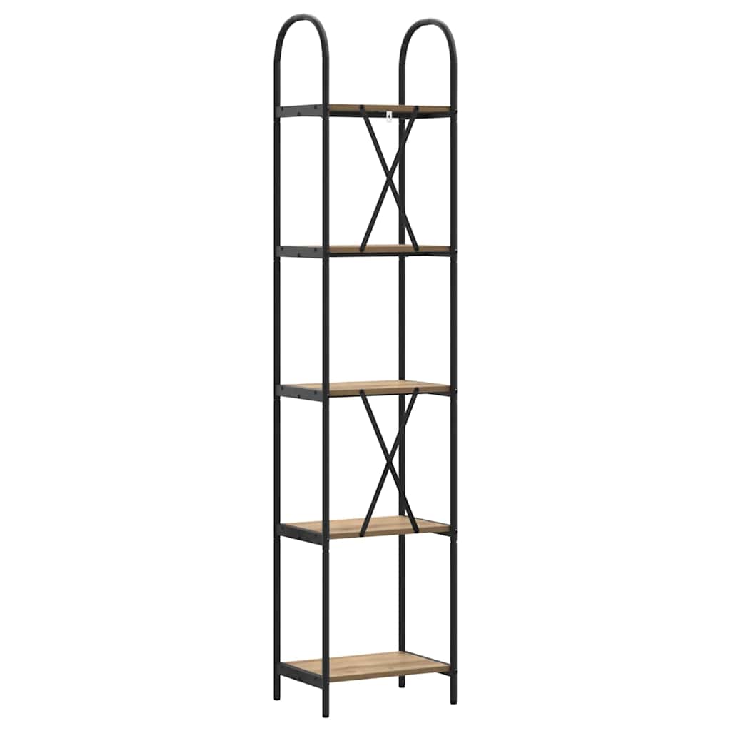 Boekenkast Artisan Eiken 40 x 30 x 183 cm Bewerkt hout
