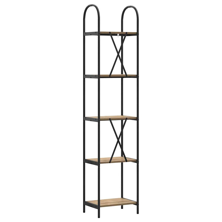 Boekenkast Artisan Eiken 40 x 30 x 183 cm Bewerkt hout