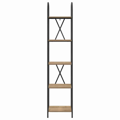 Boekenkast Artisan Eiken 40 x 30 x 183 cm Bewerkt hout