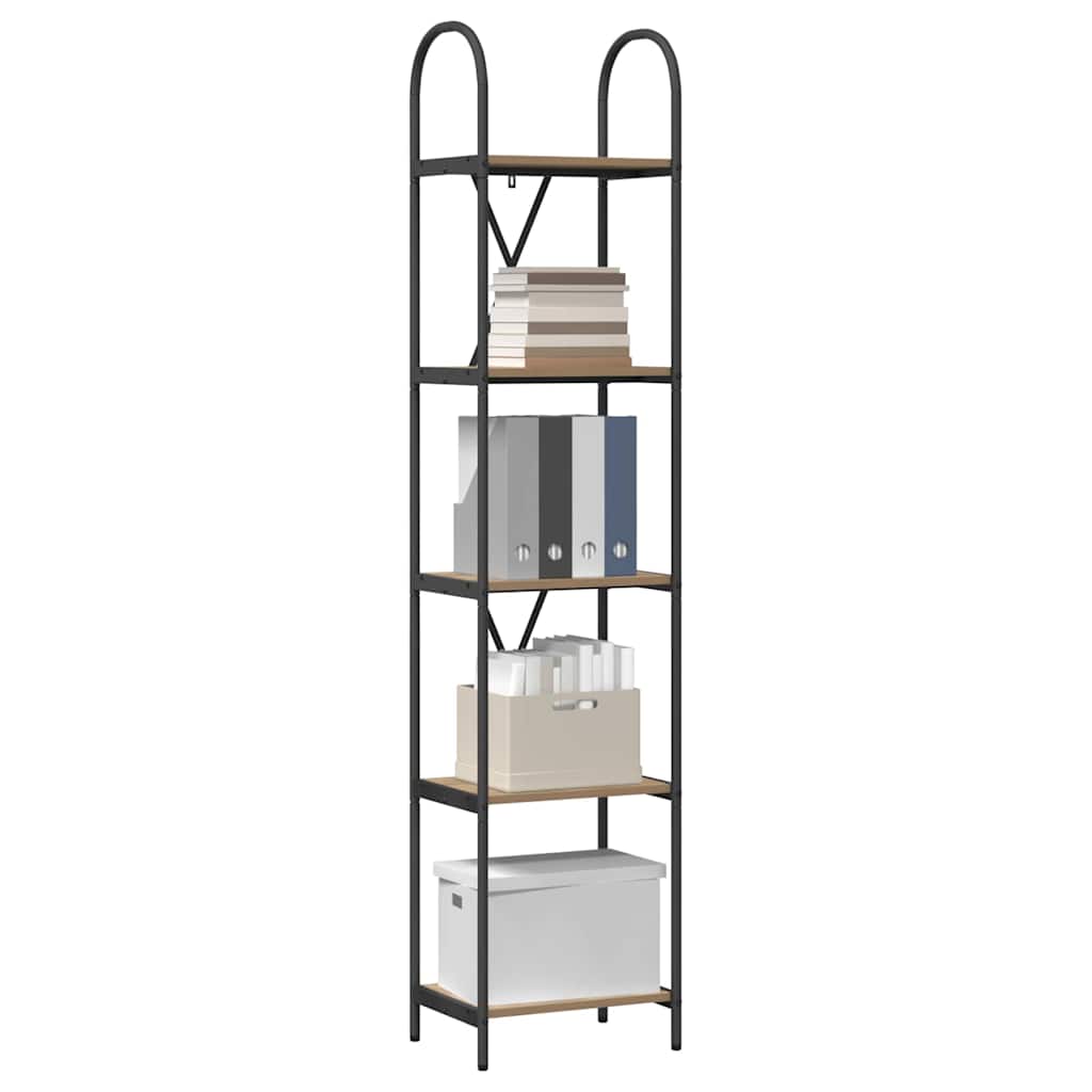 Boekenkast Artisan Eiken 40 x 30 x 183 cm Bewerkt hout