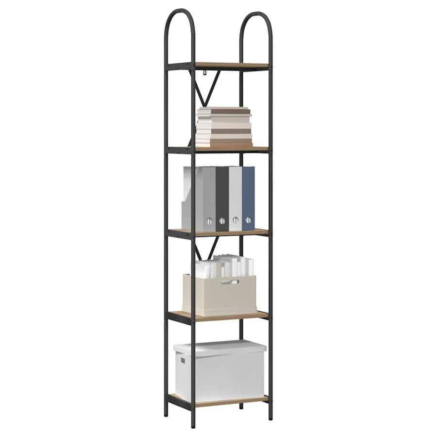 Boekenkast Artisan Eiken 40 x 30 x 183 cm Bewerkt hout