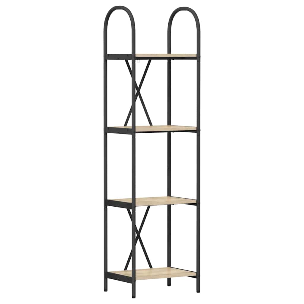 Boekenkast Sonoma eiken 40 x 30 x 146 cm Bewerkt hout