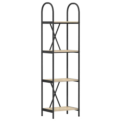 Boekenkast Sonoma eiken 40 x 30 x 146 cm Bewerkt hout