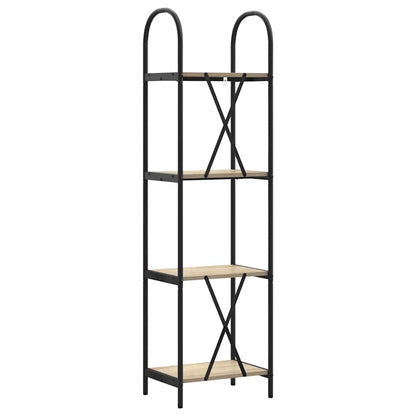 Boekenkast Sonoma eiken 40 x 30 x 146 cm Bewerkt hout