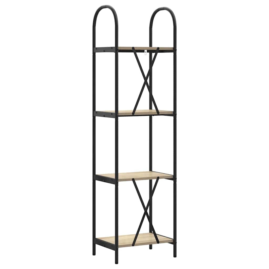 Boekenkast Sonoma eiken 40 x 30 x 146 cm Bewerkt hout