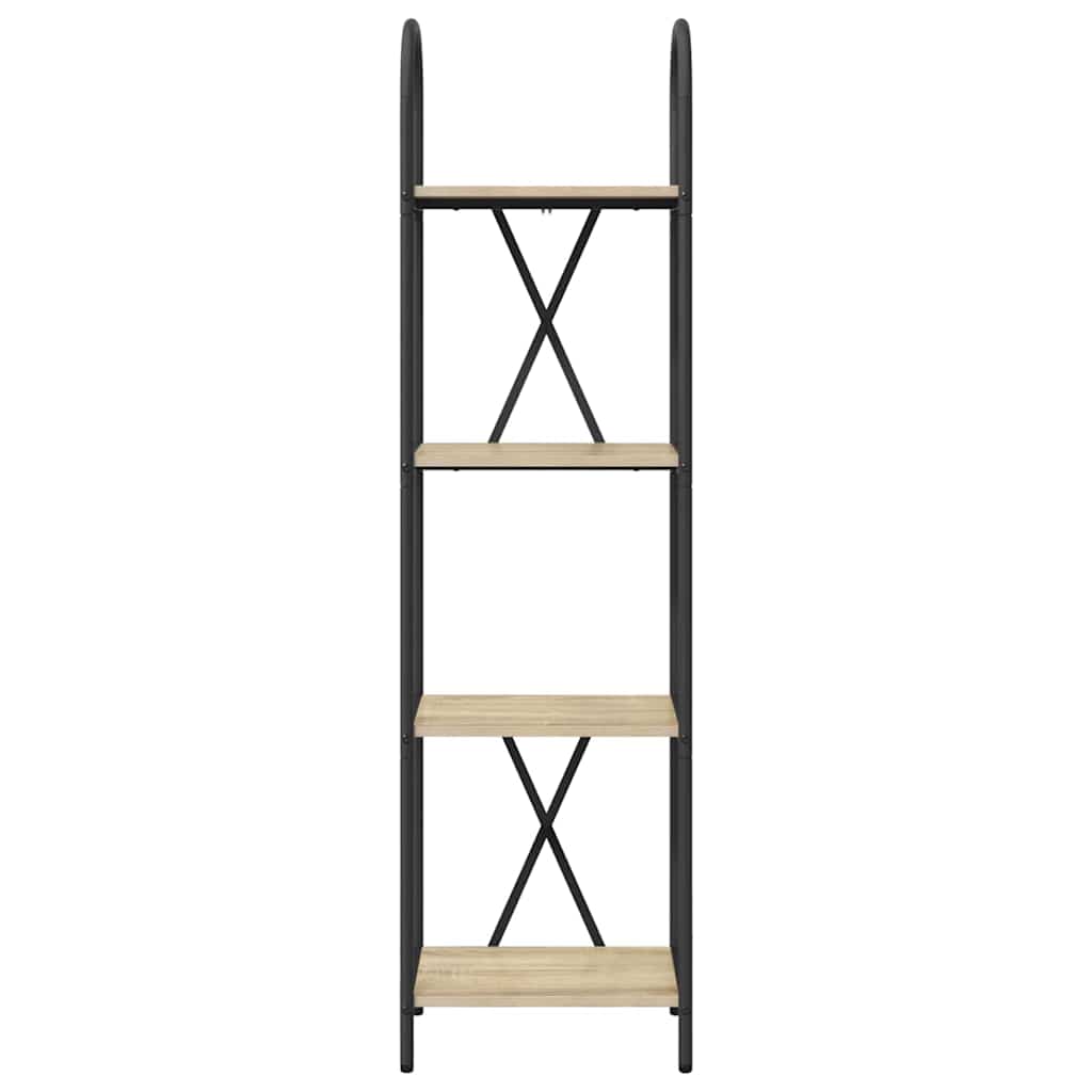 Boekenkast Sonoma eiken 40 x 30 x 146 cm Bewerkt hout
