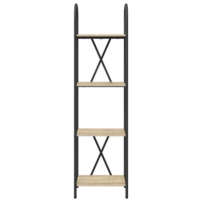 Boekenkast Sonoma eiken 40 x 30 x 146 cm Bewerkt hout