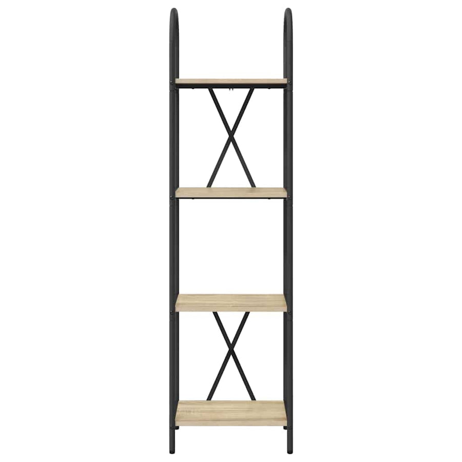Boekenkast Sonoma eiken 40 x 30 x 146 cm Bewerkt hout