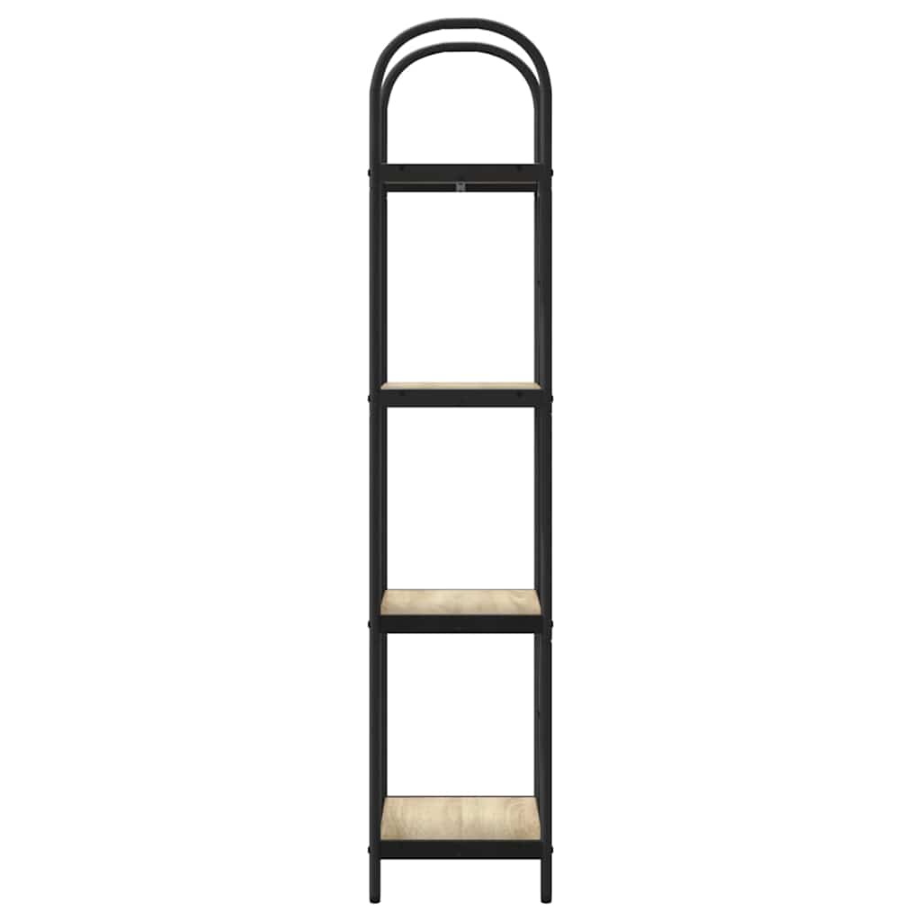Boekenkast Sonoma eiken 40 x 30 x 146 cm Bewerkt hout