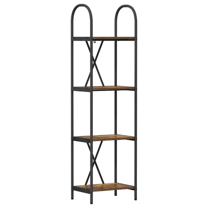 Boekenkast Gerookt eiken 40 x 30 x 146 cm Bewerkt hout